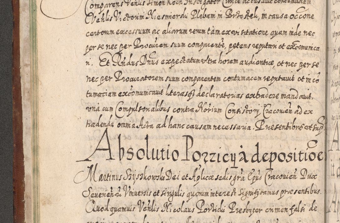 Zdjęcie nr 55 dla obiektu archiwalnego: Acta actorum, causarum spiritualium, civilium, criminalium, obligationum, quietationum, inscpritionum, cessionum, decimarum, testamentorum R. D. Martini Szyszkowski, episcopi Cracoviensis, ducis Severiensis in annis 1620 - 1623. Tomus secundus.