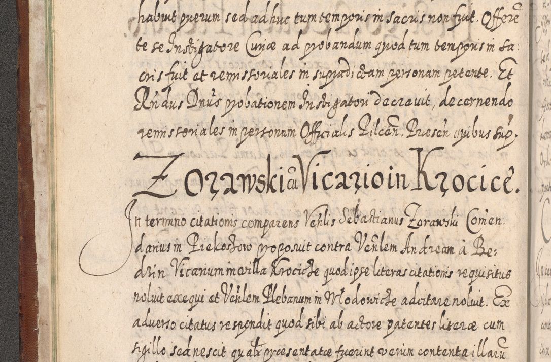 Zdjęcie nr 43 dla obiektu archiwalnego: Acta actorum, causarum spiritualium, civilium, criminalium, obligationum, quietationum, inscpritionum, cessionum, decimarum, testamentorum R. D. Martini Szyszkowski, episcopi Cracoviensis, ducis Severiensis in annis 1620 - 1623. Tomus secundus.
