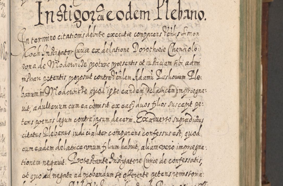 Zdjęcie nr 42 dla obiektu archiwalnego: Acta actorum, causarum spiritualium, civilium, criminalium, obligationum, quietationum, inscpritionum, cessionum, decimarum, testamentorum R. D. Martini Szyszkowski, episcopi Cracoviensis, ducis Severiensis in annis 1620 - 1623. Tomus secundus.
