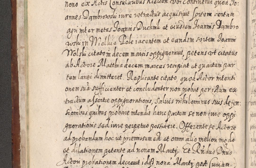 Zdjęcie nr 37 dla obiektu archiwalnego: Acta actorum, causarum spiritualium, civilium, criminalium, obligationum, quietationum, inscpritionum, cessionum, decimarum, testamentorum R. D. Martini Szyszkowski, episcopi Cracoviensis, ducis Severiensis in annis 1620 - 1623. Tomus secundus.
