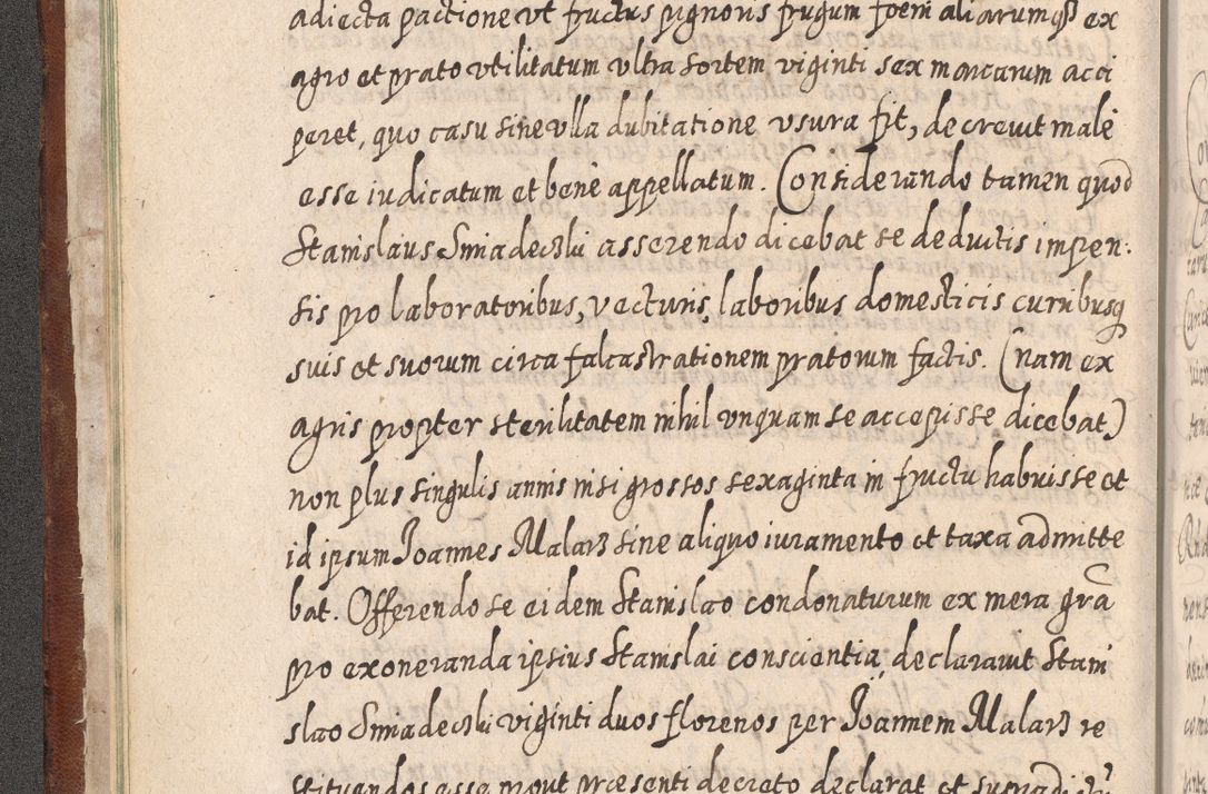 Zdjęcie nr 39 dla obiektu archiwalnego: Acta actorum, causarum spiritualium, civilium, criminalium, obligationum, quietationum, inscpritionum, cessionum, decimarum, testamentorum R. D. Martini Szyszkowski, episcopi Cracoviensis, ducis Severiensis in annis 1620 - 1623. Tomus secundus.