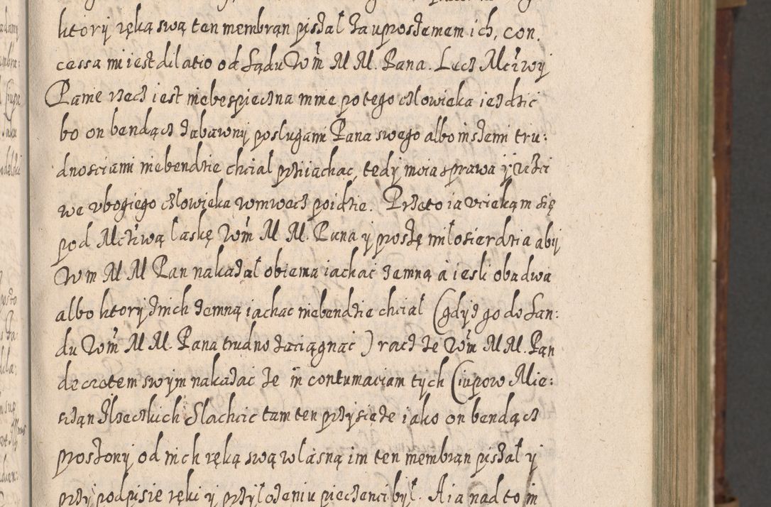 Zdjęcie nr 34 dla obiektu archiwalnego: Acta actorum, causarum spiritualium, civilium, criminalium, obligationum, quietationum, inscpritionum, cessionum, decimarum, testamentorum R. D. Martini Szyszkowski, episcopi Cracoviensis, ducis Severiensis in annis 1620 - 1623. Tomus secundus.