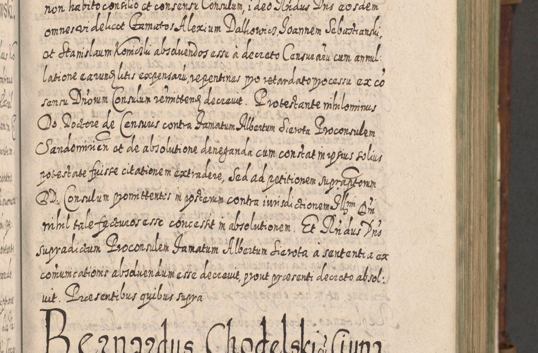 Zdjęcie nr 30 dla obiektu archiwalnego: Acta actorum, causarum spiritualium, civilium, criminalium, obligationum, quietationum, inscpritionum, cessionum, decimarum, testamentorum R. D. Martini Szyszkowski, episcopi Cracoviensis, ducis Severiensis in annis 1620 - 1623. Tomus secundus.