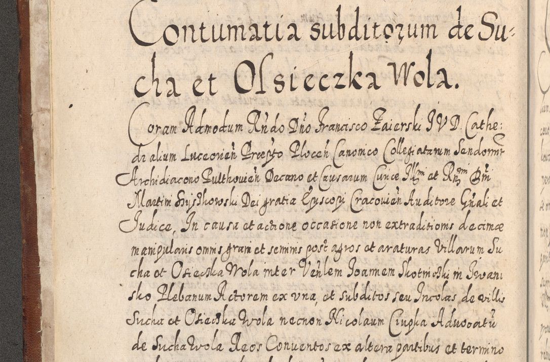 Zdjęcie nr 19 dla obiektu archiwalnego: Acta actorum, causarum spiritualium, civilium, criminalium, obligationum, quietationum, inscpritionum, cessionum, decimarum, testamentorum R. D. Martini Szyszkowski, episcopi Cracoviensis, ducis Severiensis in annis 1620 - 1623. Tomus secundus.