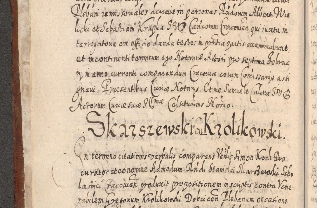 Zdjęcie nr 17 dla obiektu archiwalnego: Acta actorum, causarum spiritualium, civilium, criminalium, obligationum, quietationum, inscpritionum, cessionum, decimarum, testamentorum R. D. Martini Szyszkowski, episcopi Cracoviensis, ducis Severiensis in annis 1620 - 1623. Tomus secundus.