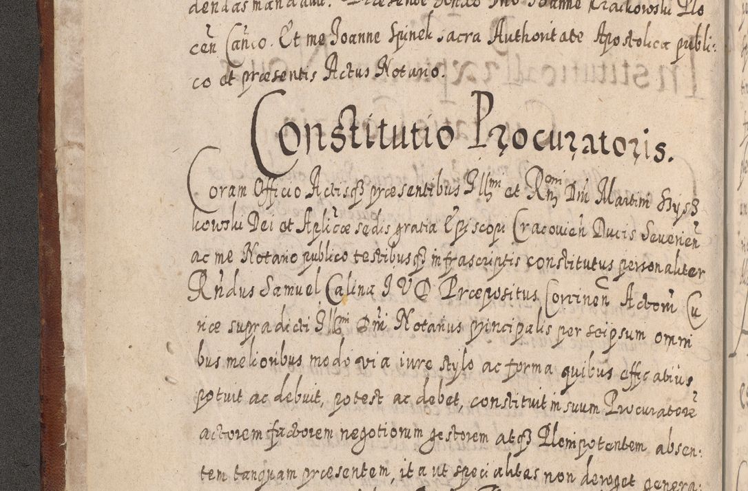 Zdjęcie nr 9 dla obiektu archiwalnego: Acta actorum, causarum spiritualium, civilium, criminalium, obligationum, quietationum, inscpritionum, cessionum, decimarum, testamentorum R. D. Martini Szyszkowski, episcopi Cracoviensis, ducis Severiensis in annis 1620 - 1623. Tomus secundus.