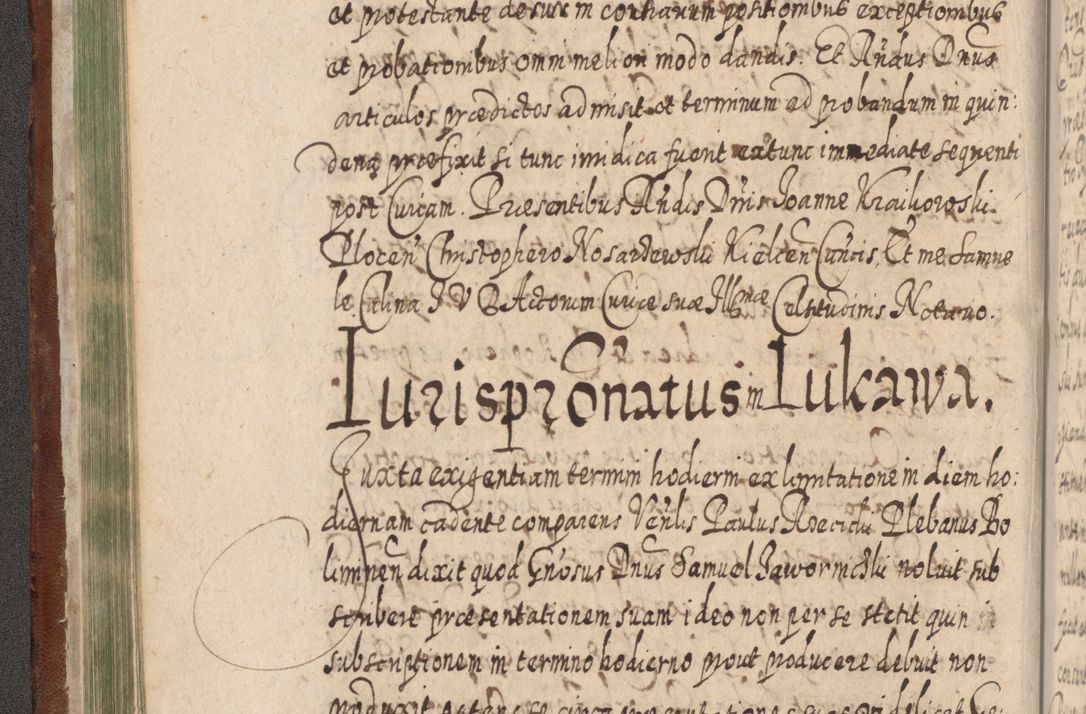Zdjęcie nr 205 dla obiektu archiwalnego: Acta actorum, causarum spiritualium, civilium, criminalium, obligationum, quietationum, inscpritionum, cessionum, decimarum, testamentorum R. D. Martini Szyszkowski, episcopi Cracoviensis, ducis Severiensis in annis 1620 - 1623. Tomus secundus.