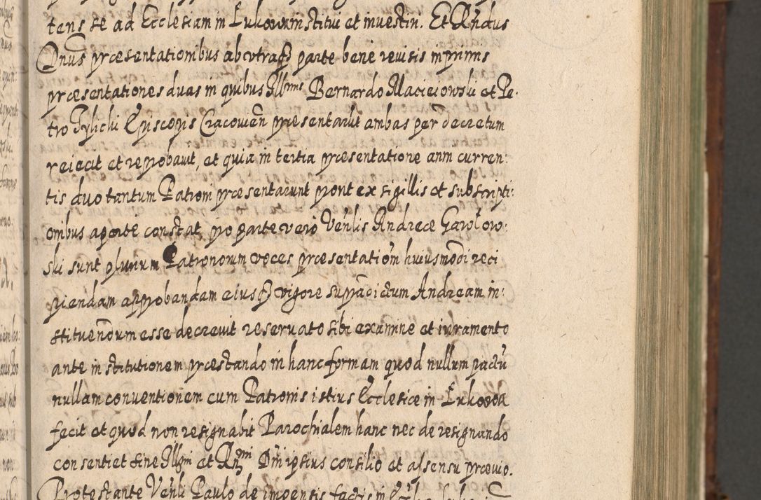 Zdjęcie nr 206 dla obiektu archiwalnego: Acta actorum, causarum spiritualium, civilium, criminalium, obligationum, quietationum, inscpritionum, cessionum, decimarum, testamentorum R. D. Martini Szyszkowski, episcopi Cracoviensis, ducis Severiensis in annis 1620 - 1623. Tomus secundus.