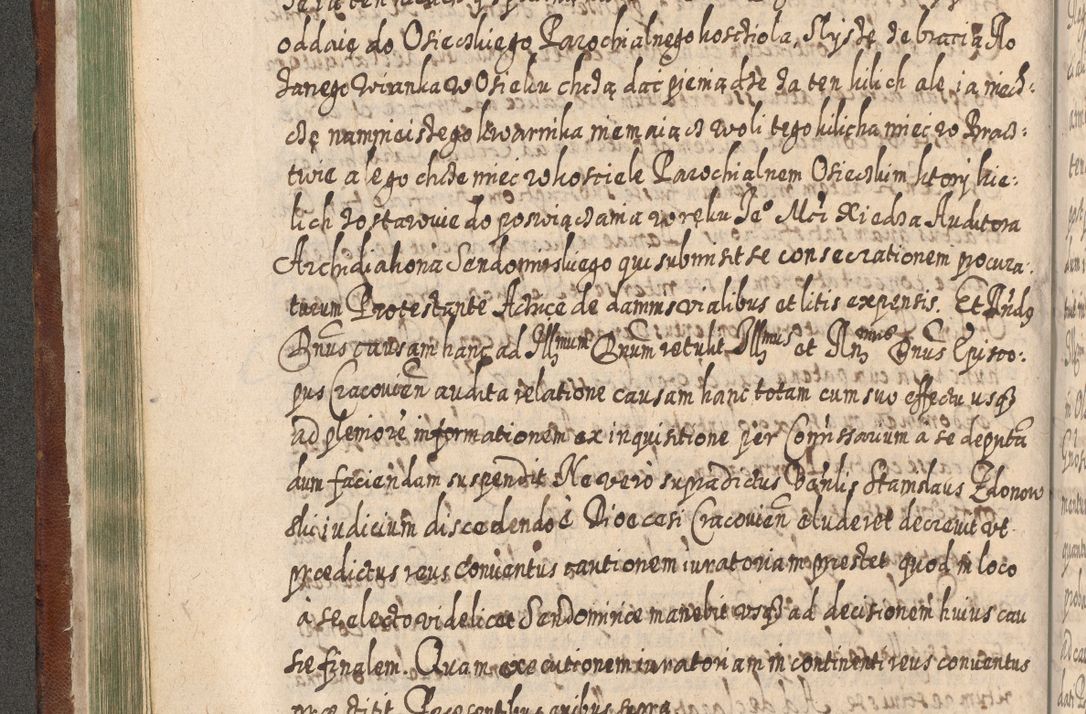 Zdjęcie nr 197 dla obiektu archiwalnego: Acta actorum, causarum spiritualium, civilium, criminalium, obligationum, quietationum, inscpritionum, cessionum, decimarum, testamentorum R. D. Martini Szyszkowski, episcopi Cracoviensis, ducis Severiensis in annis 1620 - 1623. Tomus secundus.