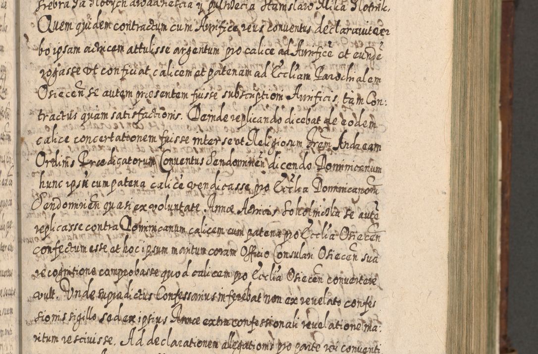 Zdjęcie nr 196 dla obiektu archiwalnego: Acta actorum, causarum spiritualium, civilium, criminalium, obligationum, quietationum, inscpritionum, cessionum, decimarum, testamentorum R. D. Martini Szyszkowski, episcopi Cracoviensis, ducis Severiensis in annis 1620 - 1623. Tomus secundus.