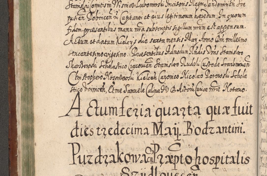 Zdjęcie nr 193 dla obiektu archiwalnego: Acta actorum, causarum spiritualium, civilium, criminalium, obligationum, quietationum, inscpritionum, cessionum, decimarum, testamentorum R. D. Martini Szyszkowski, episcopi Cracoviensis, ducis Severiensis in annis 1620 - 1623. Tomus secundus.