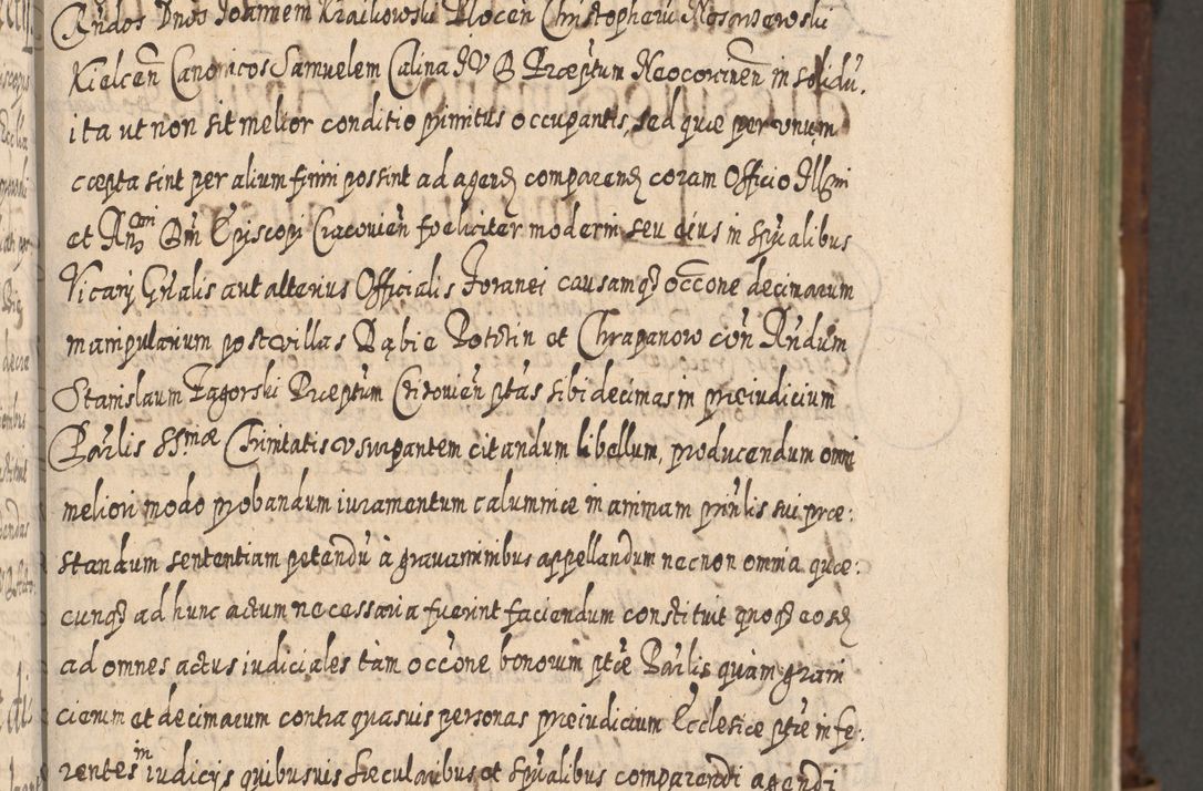 Zdjęcie nr 184 dla obiektu archiwalnego: Acta actorum, causarum spiritualium, civilium, criminalium, obligationum, quietationum, inscpritionum, cessionum, decimarum, testamentorum R. D. Martini Szyszkowski, episcopi Cracoviensis, ducis Severiensis in annis 1620 - 1623. Tomus secundus.