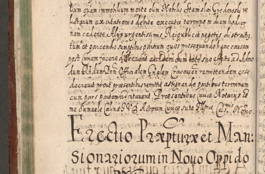 Zdjęcie nr 187 dla obiektu archiwalnego: Acta actorum, causarum spiritualium, civilium, criminalium, obligationum, quietationum, inscpritionum, cessionum, decimarum, testamentorum R. D. Martini Szyszkowski, episcopi Cracoviensis, ducis Severiensis in annis 1620 - 1623. Tomus secundus.