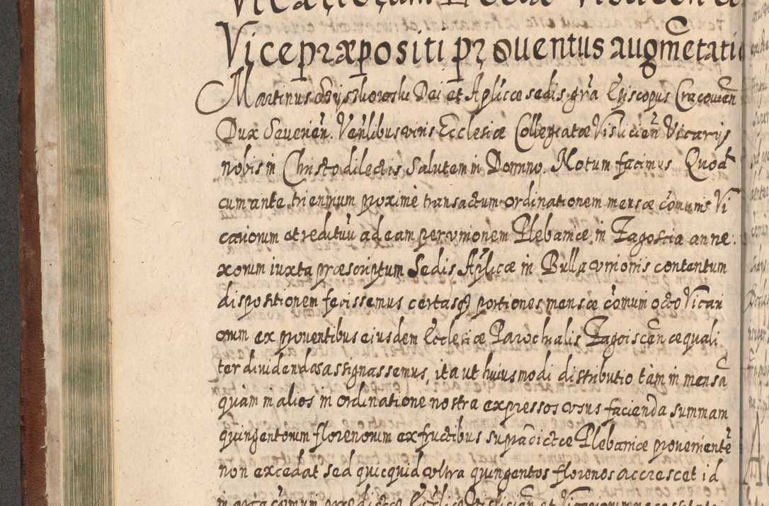 Zdjęcie nr 173 dla obiektu archiwalnego: Acta actorum, causarum spiritualium, civilium, criminalium, obligationum, quietationum, inscpritionum, cessionum, decimarum, testamentorum R. D. Martini Szyszkowski, episcopi Cracoviensis, ducis Severiensis in annis 1620 - 1623. Tomus secundus.