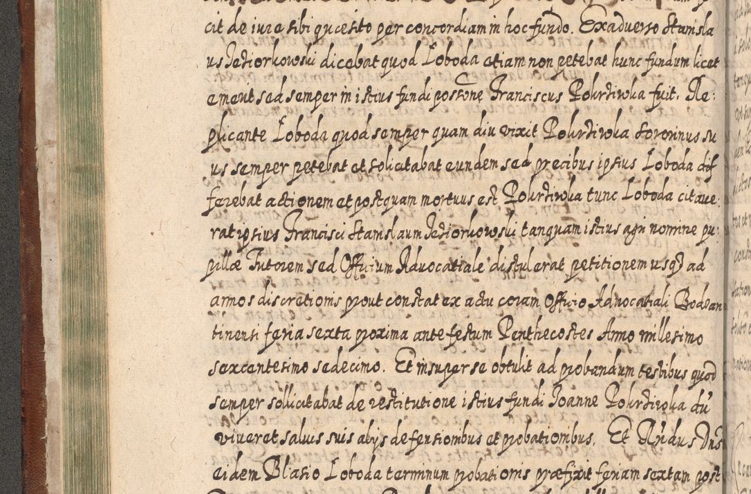 Zdjęcie nr 169 dla obiektu archiwalnego: Acta actorum, causarum spiritualium, civilium, criminalium, obligationum, quietationum, inscpritionum, cessionum, decimarum, testamentorum R. D. Martini Szyszkowski, episcopi Cracoviensis, ducis Severiensis in annis 1620 - 1623. Tomus secundus.