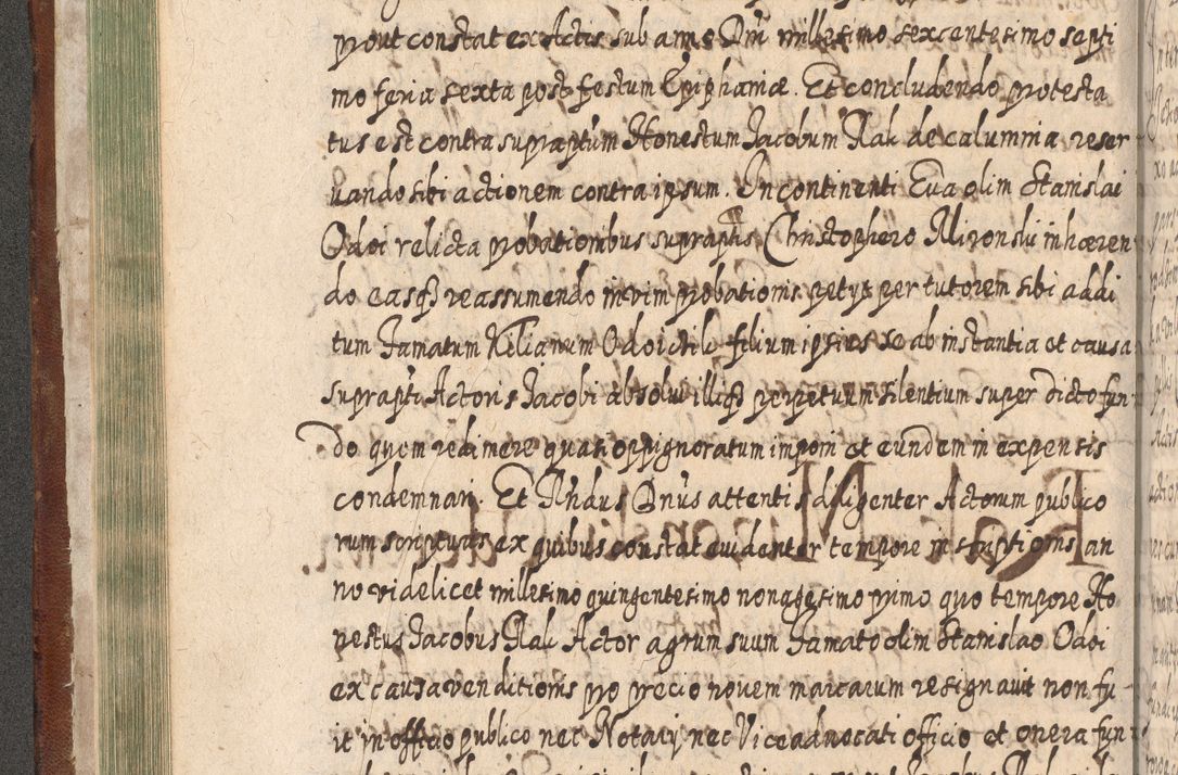 Zdjęcie nr 167 dla obiektu archiwalnego: Acta actorum, causarum spiritualium, civilium, criminalium, obligationum, quietationum, inscpritionum, cessionum, decimarum, testamentorum R. D. Martini Szyszkowski, episcopi Cracoviensis, ducis Severiensis in annis 1620 - 1623. Tomus secundus.