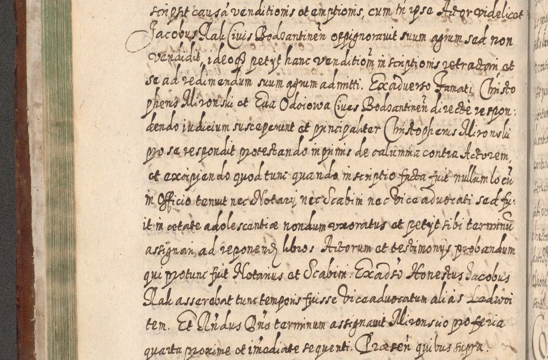 Zdjęcie nr 155 dla obiektu archiwalnego: Acta actorum, causarum spiritualium, civilium, criminalium, obligationum, quietationum, inscpritionum, cessionum, decimarum, testamentorum R. D. Martini Szyszkowski, episcopi Cracoviensis, ducis Severiensis in annis 1620 - 1623. Tomus secundus.