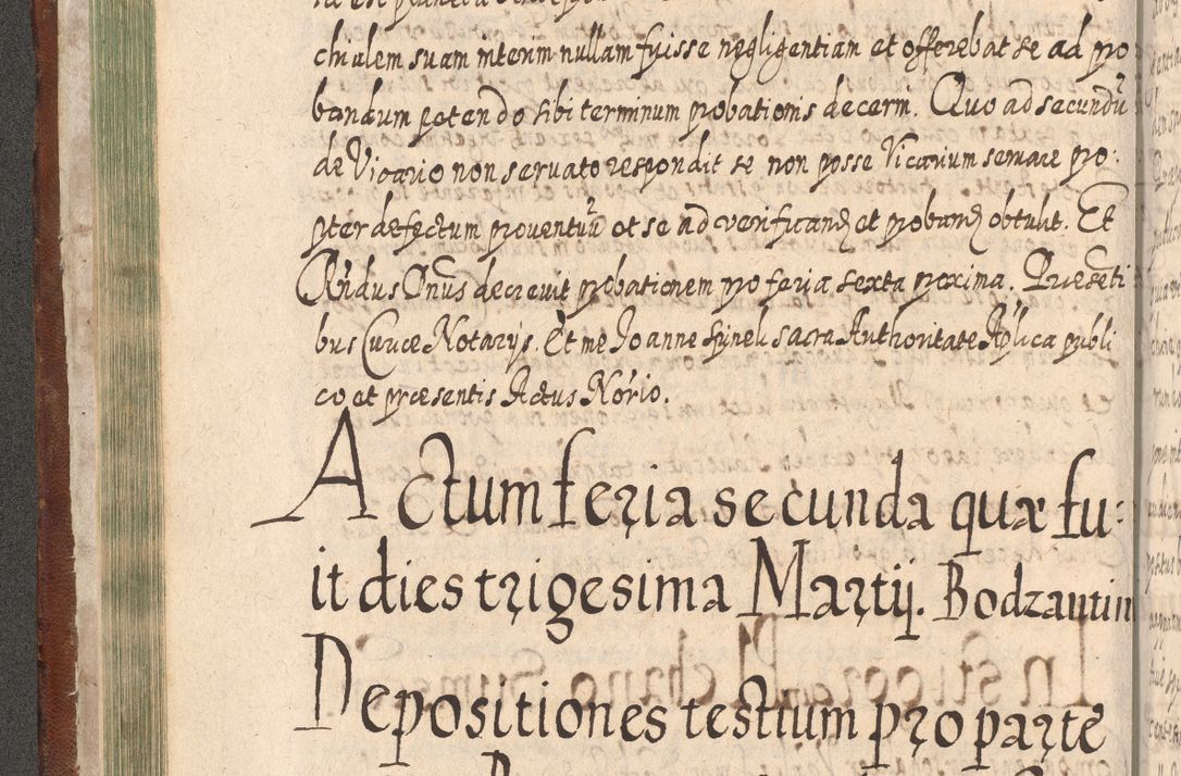 Zdjęcie nr 147 dla obiektu archiwalnego: Acta actorum, causarum spiritualium, civilium, criminalium, obligationum, quietationum, inscpritionum, cessionum, decimarum, testamentorum R. D. Martini Szyszkowski, episcopi Cracoviensis, ducis Severiensis in annis 1620 - 1623. Tomus secundus.