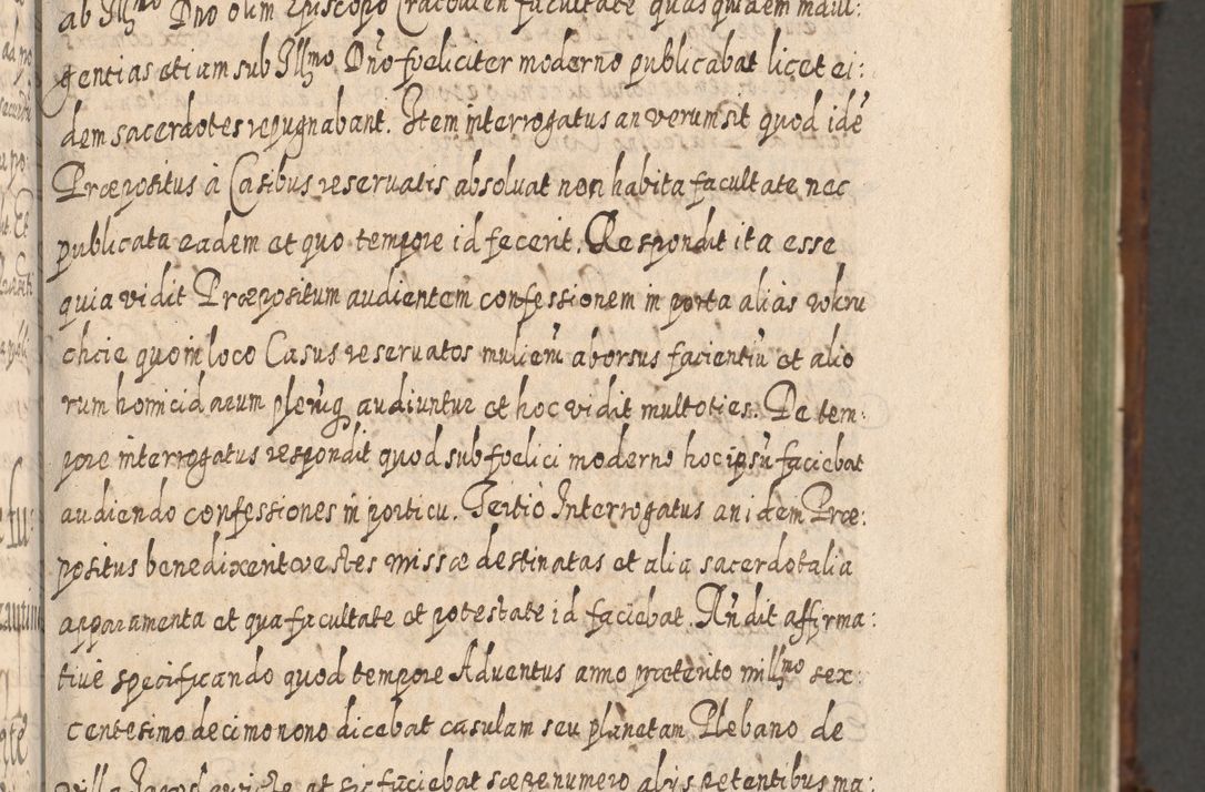 Zdjęcie nr 148 dla obiektu archiwalnego: Acta actorum, causarum spiritualium, civilium, criminalium, obligationum, quietationum, inscpritionum, cessionum, decimarum, testamentorum R. D. Martini Szyszkowski, episcopi Cracoviensis, ducis Severiensis in annis 1620 - 1623. Tomus secundus.
