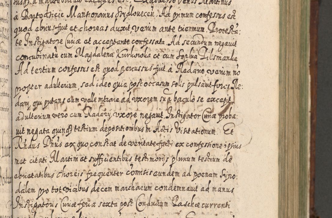 Zdjęcie nr 140 dla obiektu archiwalnego: Acta actorum, causarum spiritualium, civilium, criminalium, obligationum, quietationum, inscpritionum, cessionum, decimarum, testamentorum R. D. Martini Szyszkowski, episcopi Cracoviensis, ducis Severiensis in annis 1620 - 1623. Tomus secundus.