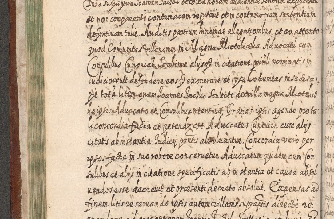 Zdjęcie nr 153 dla obiektu archiwalnego: Acta actorum, causarum spiritualium, civilium, criminalium, obligationum, quietationum, inscpritionum, cessionum, decimarum, testamentorum R. D. Martini Szyszkowski, episcopi Cracoviensis, ducis Severiensis in annis 1620 - 1623. Tomus secundus.