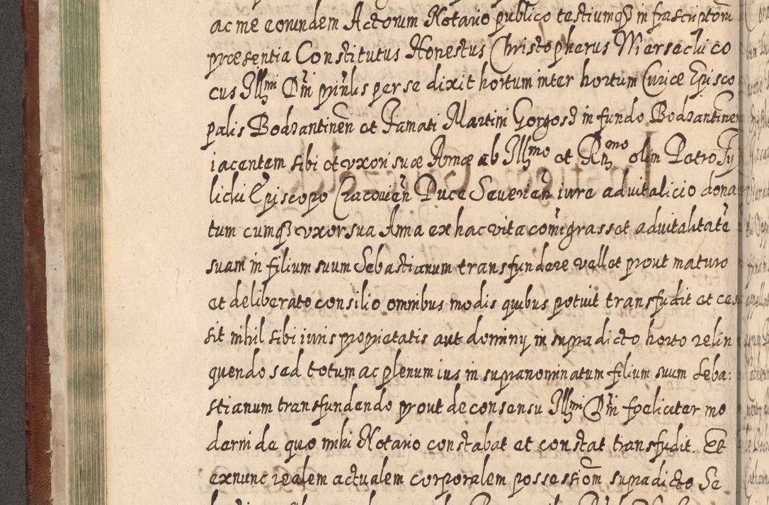 Zdjęcie nr 137 dla obiektu archiwalnego: Acta actorum, causarum spiritualium, civilium, criminalium, obligationum, quietationum, inscpritionum, cessionum, decimarum, testamentorum R. D. Martini Szyszkowski, episcopi Cracoviensis, ducis Severiensis in annis 1620 - 1623. Tomus secundus.