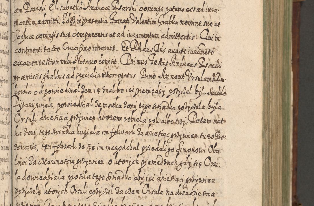 Zdjęcie nr 122 dla obiektu archiwalnego: Acta actorum, causarum spiritualium, civilium, criminalium, obligationum, quietationum, inscpritionum, cessionum, decimarum, testamentorum R. D. Martini Szyszkowski, episcopi Cracoviensis, ducis Severiensis in annis 1620 - 1623. Tomus secundus.