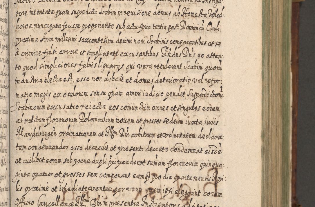 Zdjęcie nr 112 dla obiektu archiwalnego: Acta actorum, causarum spiritualium, civilium, criminalium, obligationum, quietationum, inscpritionum, cessionum, decimarum, testamentorum R. D. Martini Szyszkowski, episcopi Cracoviensis, ducis Severiensis in annis 1620 - 1623. Tomus secundus.