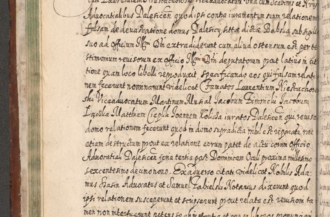Zdjęcie nr 111 dla obiektu archiwalnego: Acta actorum, causarum spiritualium, civilium, criminalium, obligationum, quietationum, inscpritionum, cessionum, decimarum, testamentorum R. D. Martini Szyszkowski, episcopi Cracoviensis, ducis Severiensis in annis 1620 - 1623. Tomus secundus.