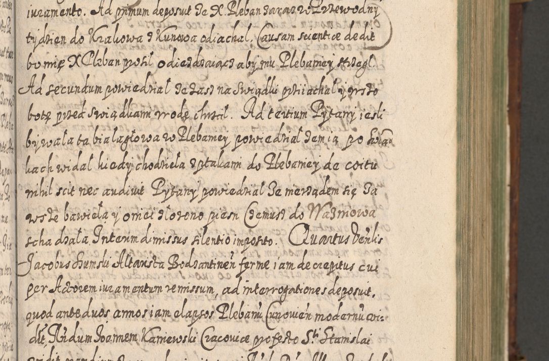 Zdjęcie nr 104 dla obiektu archiwalnego: Acta actorum, causarum spiritualium, civilium, criminalium, obligationum, quietationum, inscpritionum, cessionum, decimarum, testamentorum R. D. Martini Szyszkowski, episcopi Cracoviensis, ducis Severiensis in annis 1620 - 1623. Tomus secundus.