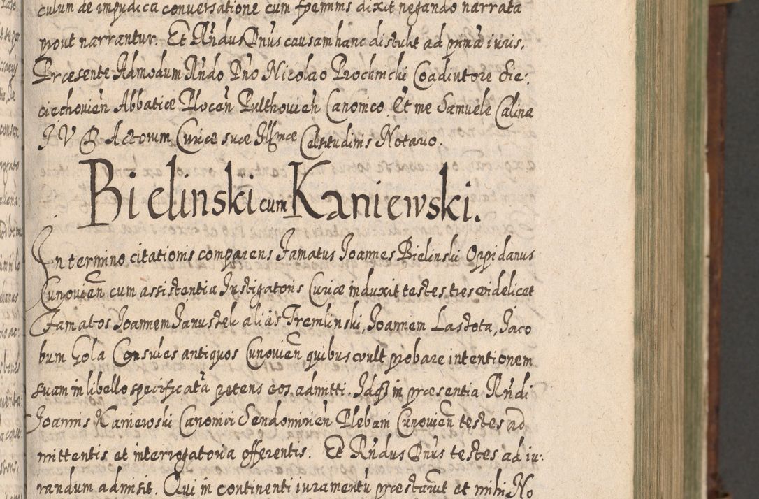 Zdjęcie nr 96 dla obiektu archiwalnego: Acta actorum, causarum spiritualium, civilium, criminalium, obligationum, quietationum, inscpritionum, cessionum, decimarum, testamentorum R. D. Martini Szyszkowski, episcopi Cracoviensis, ducis Severiensis in annis 1620 - 1623. Tomus secundus.