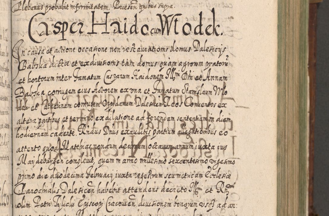 Zdjęcie nr 90 dla obiektu archiwalnego: Acta actorum, causarum spiritualium, civilium, criminalium, obligationum, quietationum, inscpritionum, cessionum, decimarum, testamentorum R. D. Martini Szyszkowski, episcopi Cracoviensis, ducis Severiensis in annis 1620 - 1623. Tomus secundus.