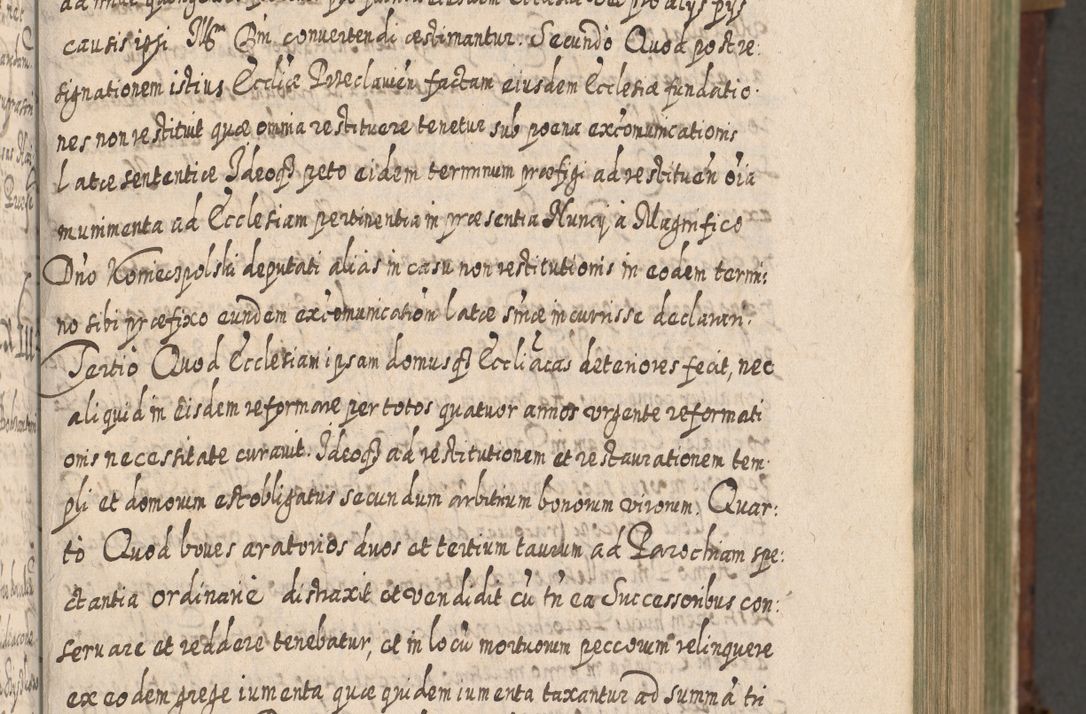 Zdjęcie nr 92 dla obiektu archiwalnego: Acta actorum, causarum spiritualium, civilium, criminalium, obligationum, quietationum, inscpritionum, cessionum, decimarum, testamentorum R. D. Martini Szyszkowski, episcopi Cracoviensis, ducis Severiensis in annis 1620 - 1623. Tomus secundus.