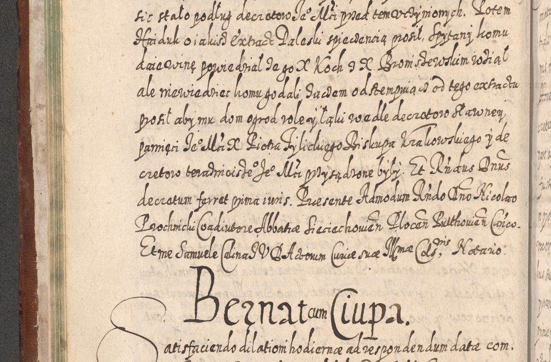 Zdjęcie nr 79 dla obiektu archiwalnego: Acta actorum, causarum spiritualium, civilium, criminalium, obligationum, quietationum, inscpritionum, cessionum, decimarum, testamentorum R. D. Martini Szyszkowski, episcopi Cracoviensis, ducis Severiensis in annis 1620 - 1623. Tomus secundus.