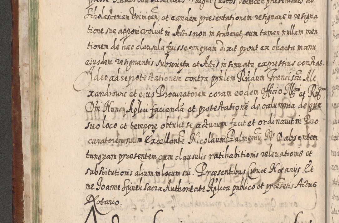 Zdjęcie nr 77 dla obiektu archiwalnego: Acta actorum, causarum spiritualium, civilium, criminalium, obligationum, quietationum, inscpritionum, cessionum, decimarum, testamentorum R. D. Martini Szyszkowski, episcopi Cracoviensis, ducis Severiensis in annis 1620 - 1623. Tomus secundus.