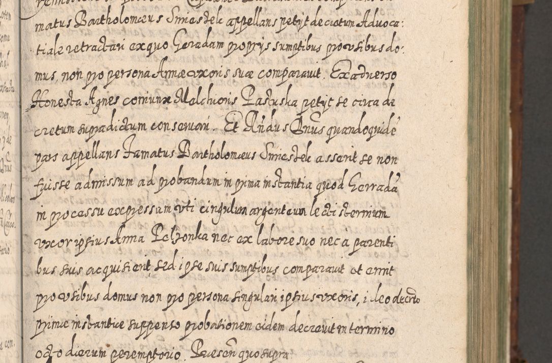 Zdjęcie nr 80 dla obiektu archiwalnego: Acta actorum, causarum spiritualium, civilium, criminalium, obligationum, quietationum, inscpritionum, cessionum, decimarum, testamentorum R. D. Martini Szyszkowski, episcopi Cracoviensis, ducis Severiensis in annis 1620 - 1623. Tomus secundus.