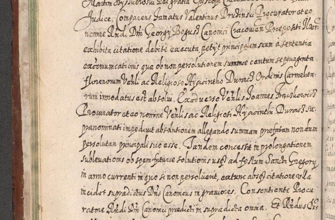 Zdjęcie nr 73 dla obiektu archiwalnego: Acta actorum, causarum spiritualium, civilium, criminalium, obligationum, quietationum, inscpritionum, cessionum, decimarum, testamentorum R. D. Martini Szyszkowski, episcopi Cracoviensis, ducis Severiensis in annis 1620 - 1623. Tomus secundus.