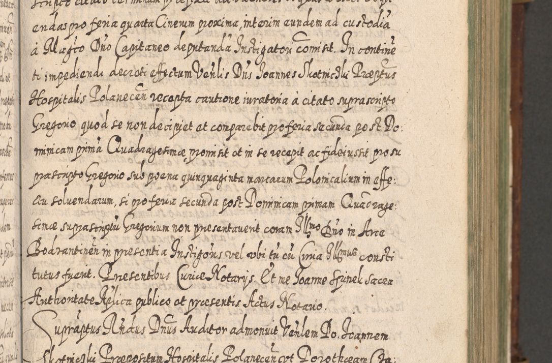 Zdjęcie nr 72 dla obiektu archiwalnego: Acta actorum, causarum spiritualium, civilium, criminalium, obligationum, quietationum, inscpritionum, cessionum, decimarum, testamentorum R. D. Martini Szyszkowski, episcopi Cracoviensis, ducis Severiensis in annis 1620 - 1623. Tomus secundus.