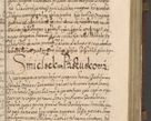 Zdjęcie nr 270 dla obiektu archiwalnego: Acta actorum, causarum spiritualium, civilium, criminalium, obligationum, quietationum, inscpritionum, cessionum, decimarum, testamentorum R. D. Martini Szyszkowski, episcopi Cracoviensis, ducis Severiensis in annis 1620 - 1623. Tomus secundus.