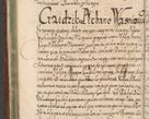 Zdjęcie nr 269 dla obiektu archiwalnego: Acta actorum, causarum spiritualium, civilium, criminalium, obligationum, quietationum, inscpritionum, cessionum, decimarum, testamentorum R. D. Martini Szyszkowski, episcopi Cracoviensis, ducis Severiensis in annis 1620 - 1623. Tomus secundus.