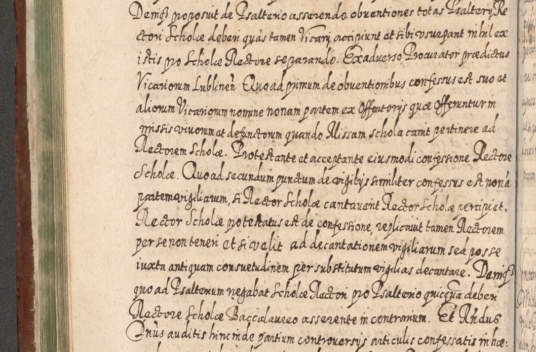 Zdjęcie nr 267 dla obiektu archiwalnego: Acta actorum, causarum spiritualium, civilium, criminalium, obligationum, quietationum, inscpritionum, cessionum, decimarum, testamentorum R. D. Martini Szyszkowski, episcopi Cracoviensis, ducis Severiensis in annis 1620 - 1623. Tomus secundus.