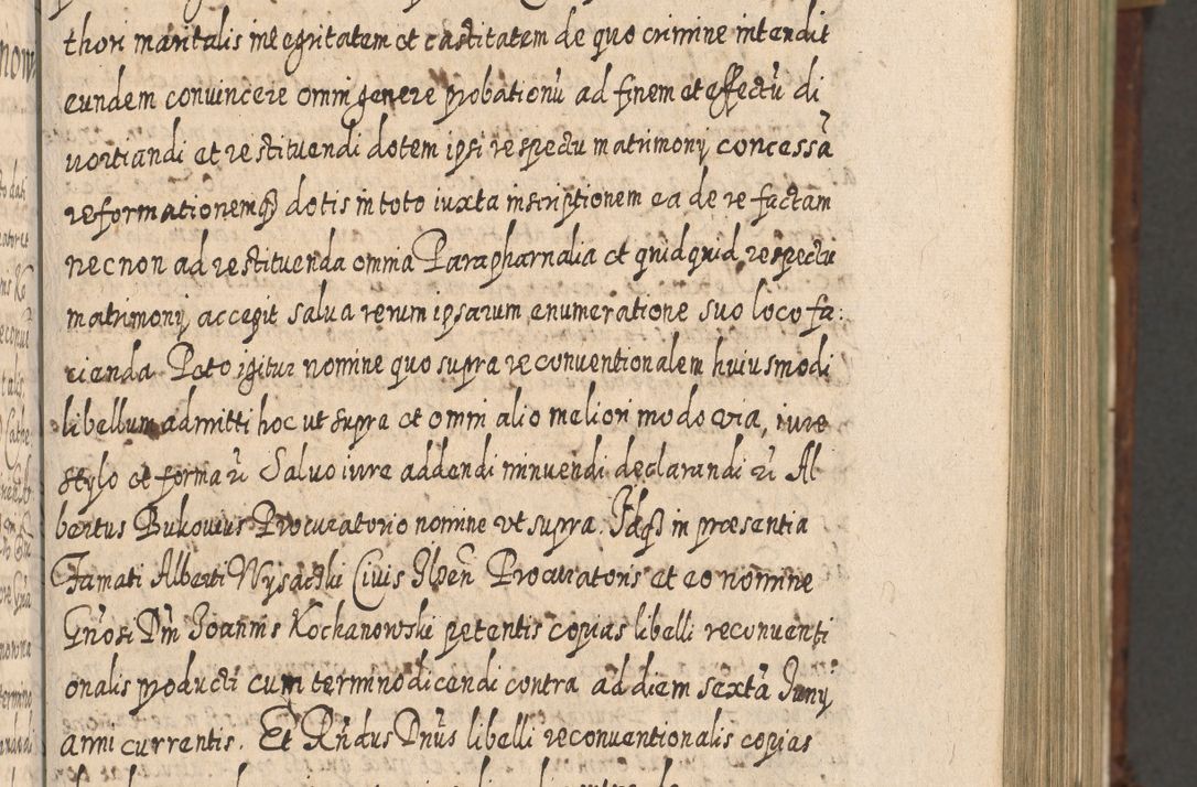 Zdjęcie nr 256 dla obiektu archiwalnego: Acta actorum, causarum spiritualium, civilium, criminalium, obligationum, quietationum, inscpritionum, cessionum, decimarum, testamentorum R. D. Martini Szyszkowski, episcopi Cracoviensis, ducis Severiensis in annis 1620 - 1623. Tomus secundus.