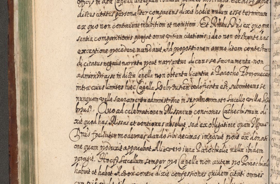 Zdjęcie nr 261 dla obiektu archiwalnego: Acta actorum, causarum spiritualium, civilium, criminalium, obligationum, quietationum, inscpritionum, cessionum, decimarum, testamentorum R. D. Martini Szyszkowski, episcopi Cracoviensis, ducis Severiensis in annis 1620 - 1623. Tomus secundus.