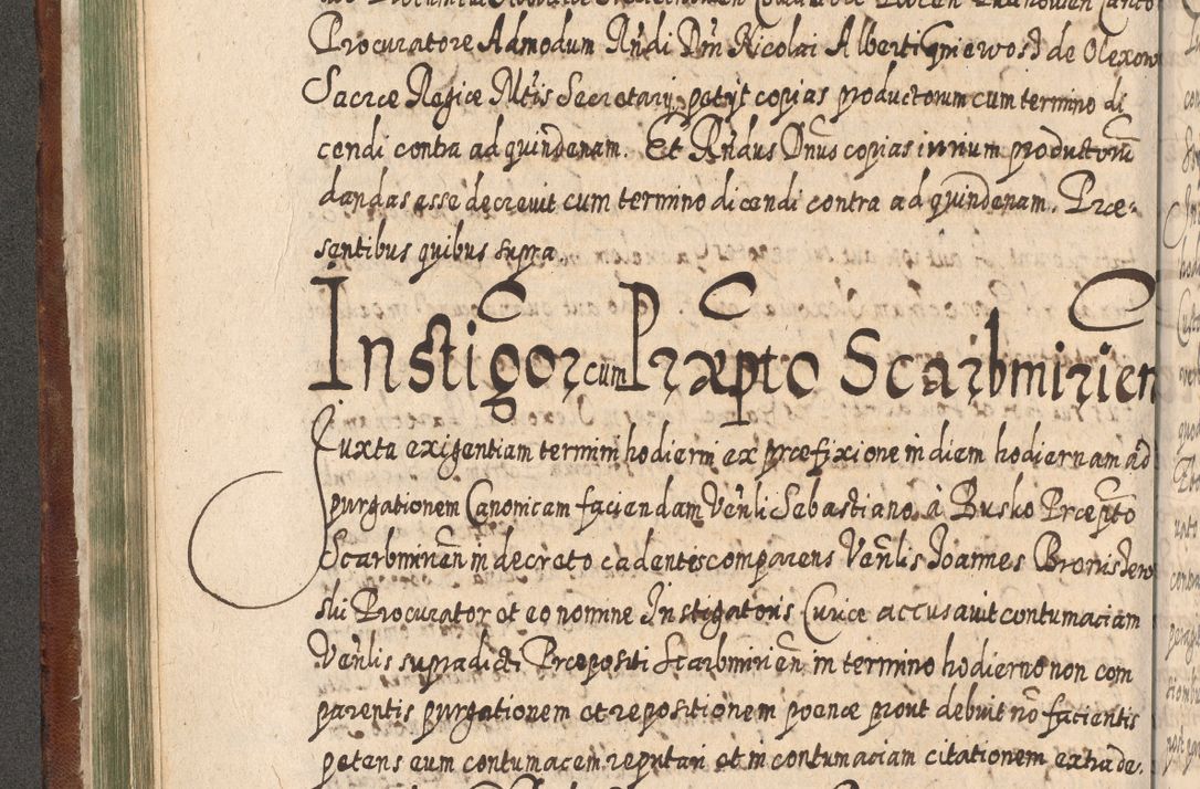 Zdjęcie nr 259 dla obiektu archiwalnego: Acta actorum, causarum spiritualium, civilium, criminalium, obligationum, quietationum, inscpritionum, cessionum, decimarum, testamentorum R. D. Martini Szyszkowski, episcopi Cracoviensis, ducis Severiensis in annis 1620 - 1623. Tomus secundus.
