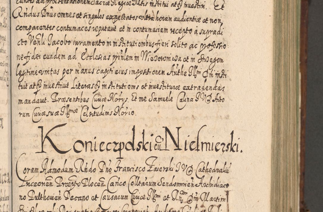 Zdjęcie nr 252 dla obiektu archiwalnego: Acta actorum, causarum spiritualium, civilium, criminalium, obligationum, quietationum, inscpritionum, cessionum, decimarum, testamentorum R. D. Martini Szyszkowski, episcopi Cracoviensis, ducis Severiensis in annis 1620 - 1623. Tomus secundus.