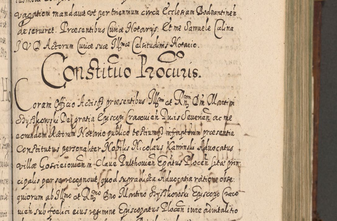 Zdjęcie nr 250 dla obiektu archiwalnego: Acta actorum, causarum spiritualium, civilium, criminalium, obligationum, quietationum, inscpritionum, cessionum, decimarum, testamentorum R. D. Martini Szyszkowski, episcopi Cracoviensis, ducis Severiensis in annis 1620 - 1623. Tomus secundus.