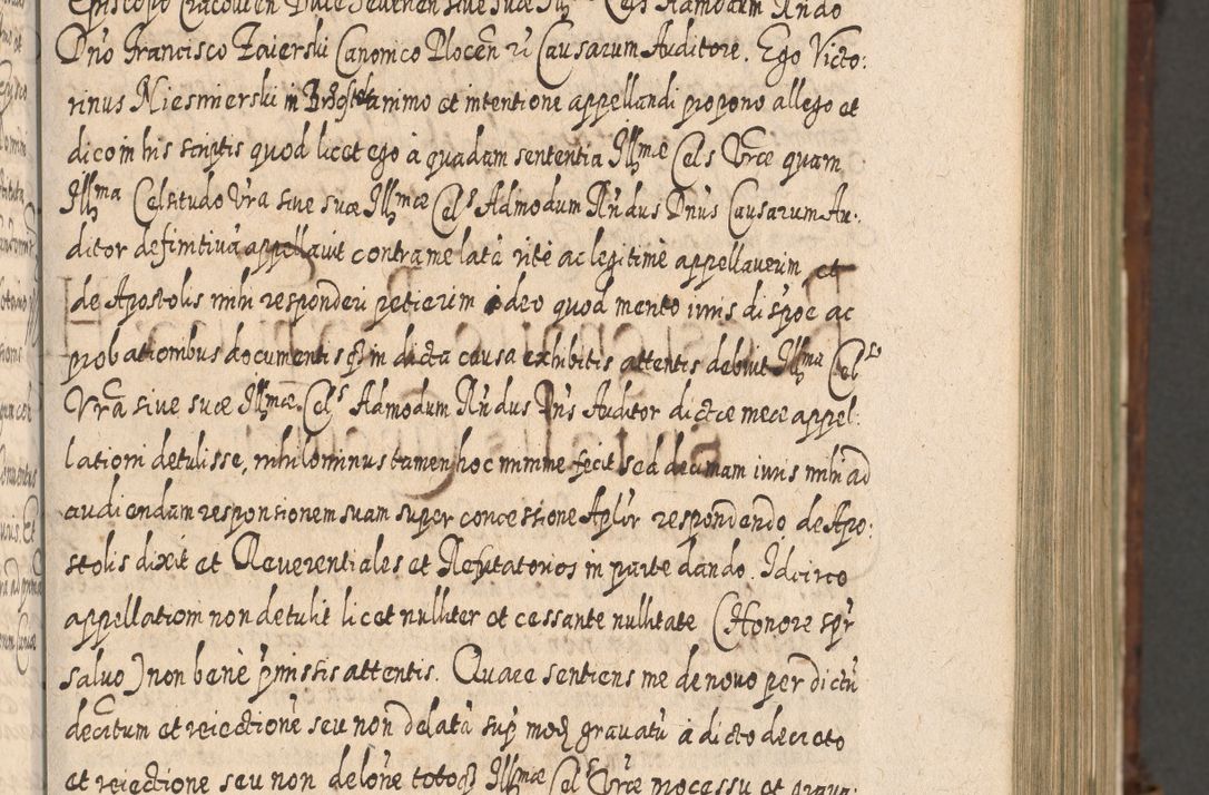 Zdjęcie nr 248 dla obiektu archiwalnego: Acta actorum, causarum spiritualium, civilium, criminalium, obligationum, quietationum, inscpritionum, cessionum, decimarum, testamentorum R. D. Martini Szyszkowski, episcopi Cracoviensis, ducis Severiensis in annis 1620 - 1623. Tomus secundus.