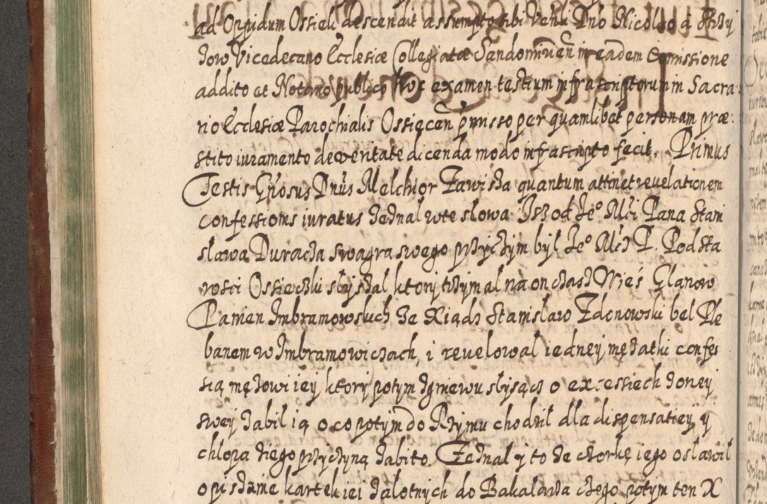 Zdjęcie nr 243 dla obiektu archiwalnego: Acta actorum, causarum spiritualium, civilium, criminalium, obligationum, quietationum, inscpritionum, cessionum, decimarum, testamentorum R. D. Martini Szyszkowski, episcopi Cracoviensis, ducis Severiensis in annis 1620 - 1623. Tomus secundus.