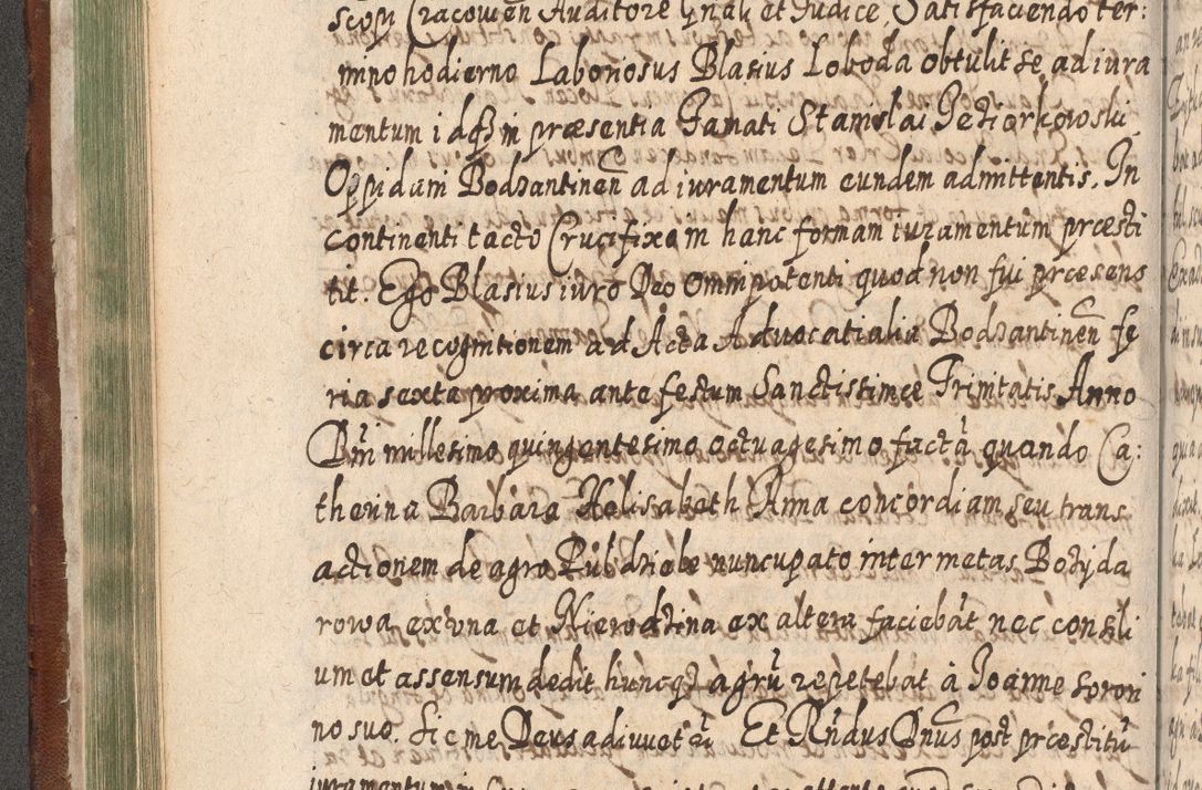 Zdjęcie nr 239 dla obiektu archiwalnego: Acta actorum, causarum spiritualium, civilium, criminalium, obligationum, quietationum, inscpritionum, cessionum, decimarum, testamentorum R. D. Martini Szyszkowski, episcopi Cracoviensis, ducis Severiensis in annis 1620 - 1623. Tomus secundus.