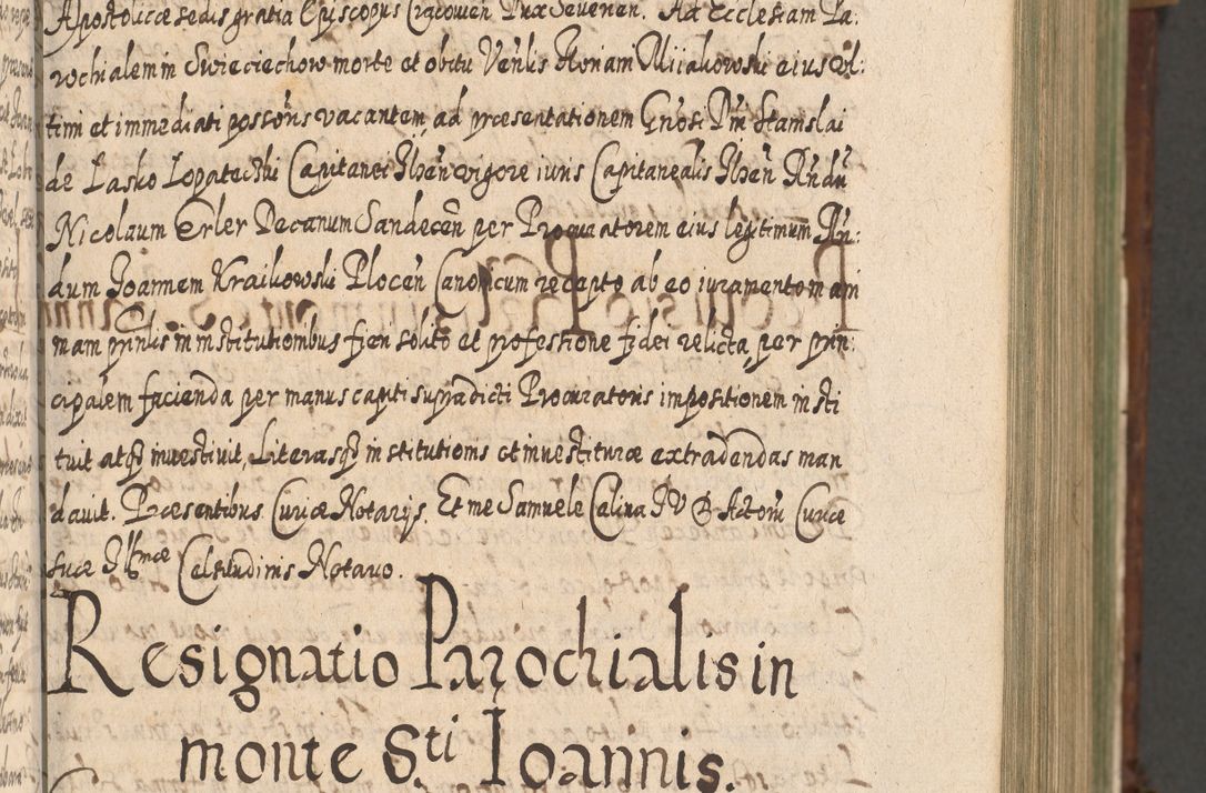 Zdjęcie nr 236 dla obiektu archiwalnego: Acta actorum, causarum spiritualium, civilium, criminalium, obligationum, quietationum, inscpritionum, cessionum, decimarum, testamentorum R. D. Martini Szyszkowski, episcopi Cracoviensis, ducis Severiensis in annis 1620 - 1623. Tomus secundus.